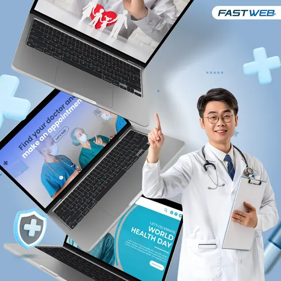 รับทำเว็บไซต์ ธุรกิจสุขภาพ คลินิก โรงพยาบาล ฟิตเนส ร้านขายอาหารเสริม และธุรกิจสุขภาพอื่น ๆ