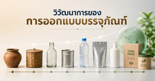 วิวัตนาการของการออกแบบบรรจุภัณฑ์