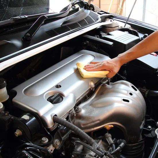 ล้างห้องเครื่องยนต์