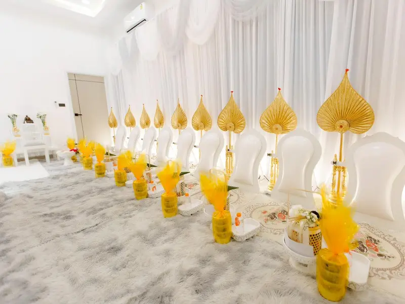 จัดงานบุญขึ้นบ้านใหม่