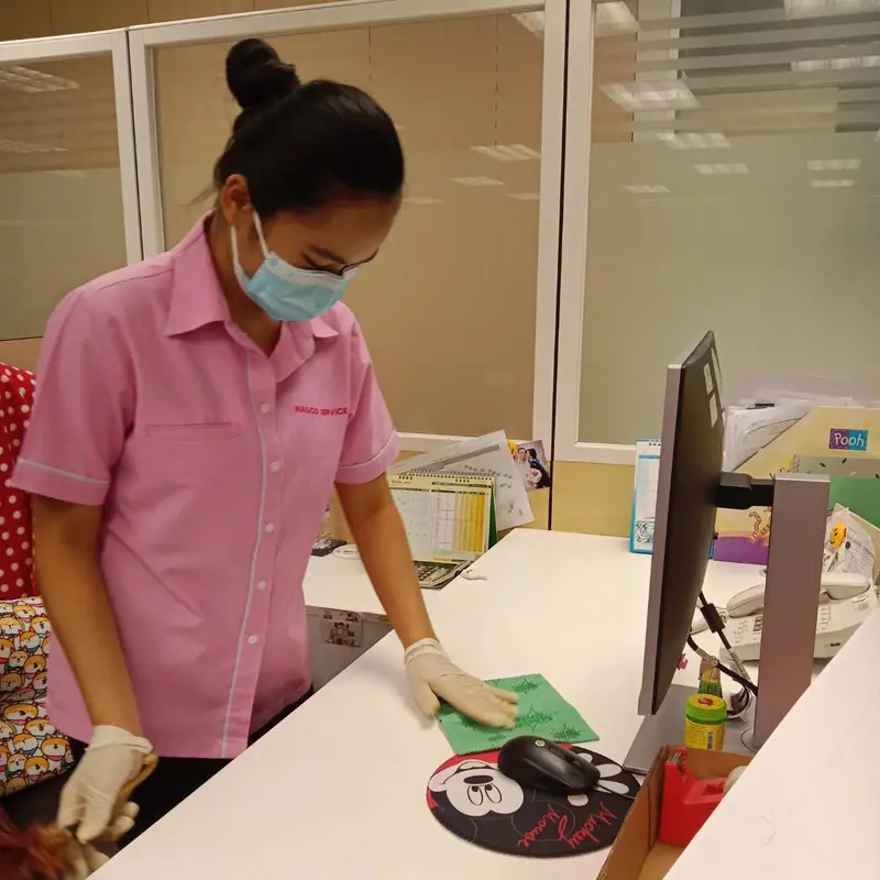 ทำความสะอาดออฟฟิศรายเดือน