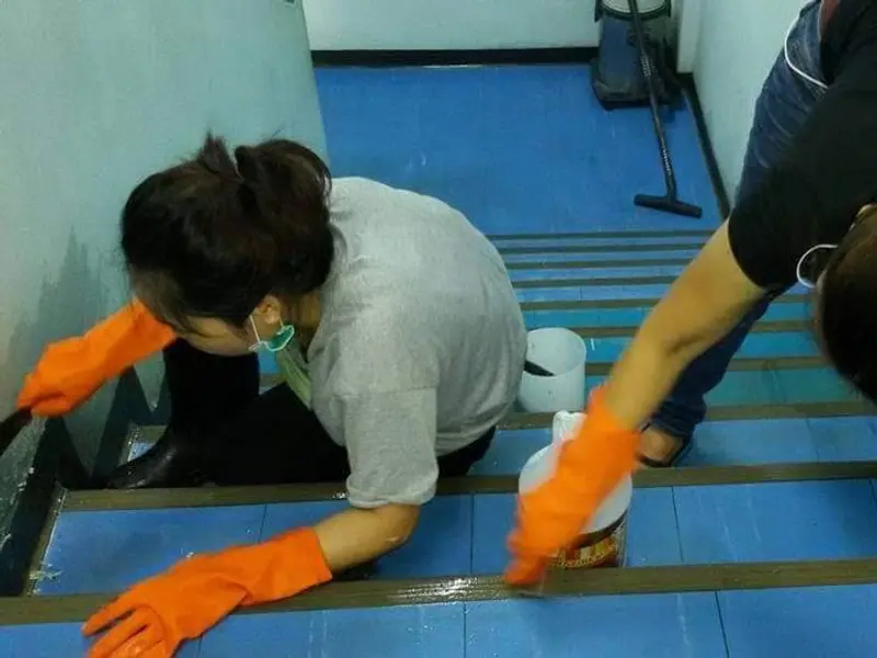 ทำความสะอาดโรงงาน