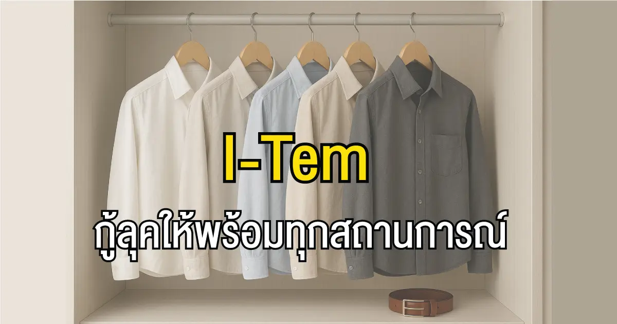 เสื้อเชิ๊ตในตู้เสื้อผ้า: ไอเท็มกู้ลุคให้พร้อมทุกสถานการณ์