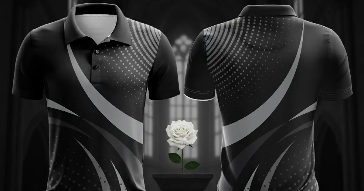 เสื้อพิมพ์ลาย บนเสื้อโปโล